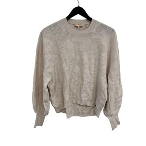 Ted Baker Cream Crew Neck Sweater